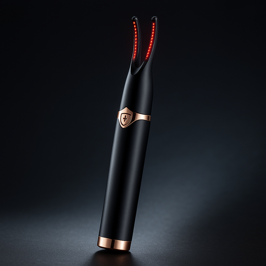 Rechargeable 360 Electric Heated Rotating Portable Eyelash Curler For Women