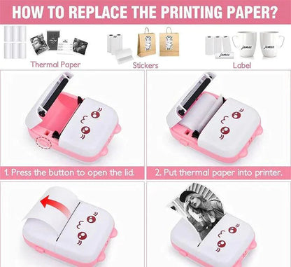 Portable Mini Pocket Printer BT