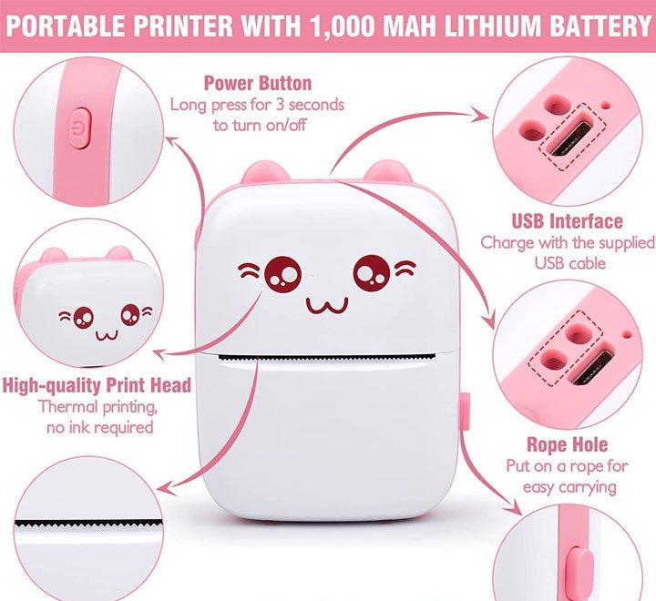 Portable Mini Pocket Printer BT