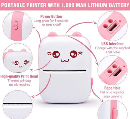 Portable Mini Pocket Printer BT